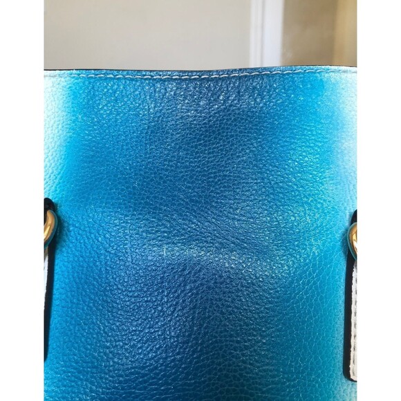 Michael Kors Hamilton satchel tote watercolor east west - Picture 6 of 12